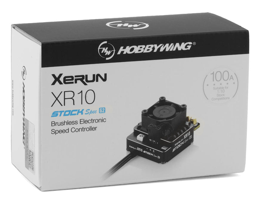 HobbyWing Xerun XR10 Stock Spec G2 1/10 Sensored Brushless ESC