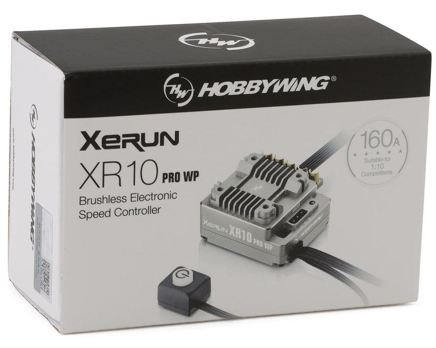 Hobbywing Xerun XR10 Pro WP 160A Sensored Brushless Waterproof ESC