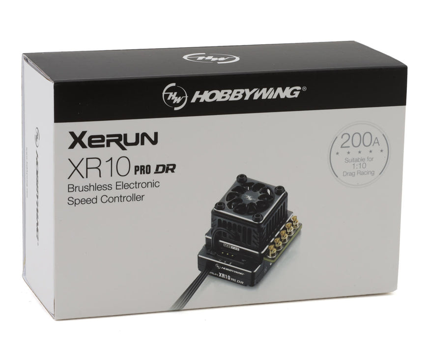 Hobbywing Xerun XR10 DRX 200A Drag Racing Sensored Brushless ESC