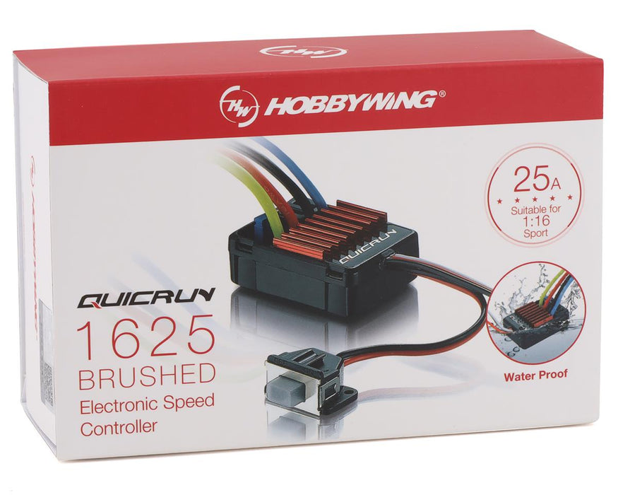 HobbyWing Quicrun 1625 1/18 Brushed ESC