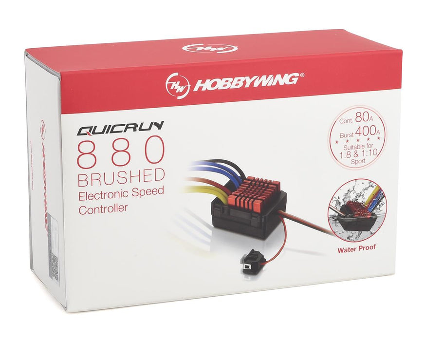 Hobbywing QuicRun WP 880 1/10 1/8 Dual Brushed ESC