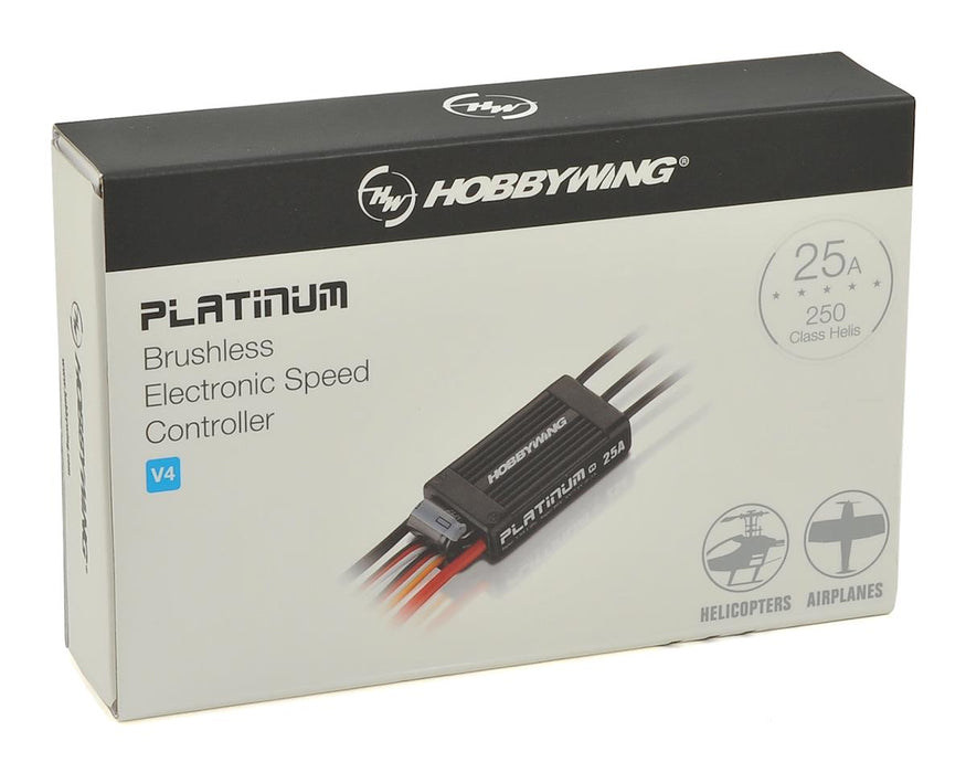 Hobbywing Platinum Pro 25A ESC V4 3-6s 3A BEC