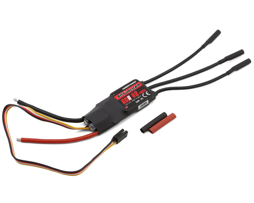 Hobbywing Skywalker V2 60A ESC 3-6s, 7A BEC