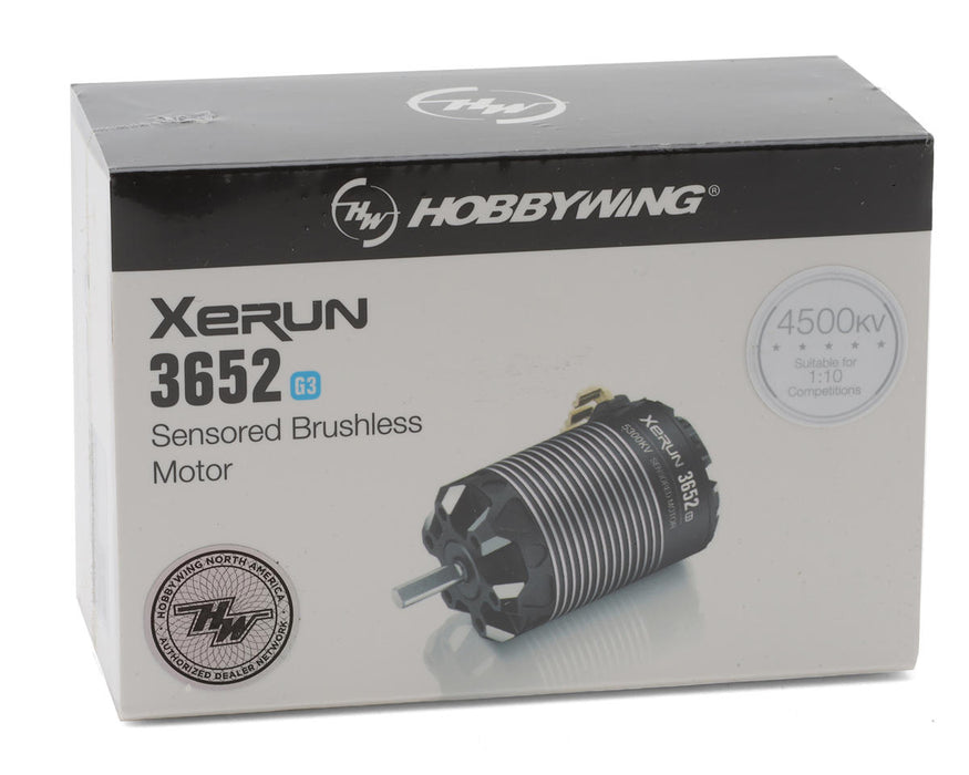 Hobbywing Xerun SCT 3652SD G2 Sensored Brushless Motor (6100kV) (5mm shaft)