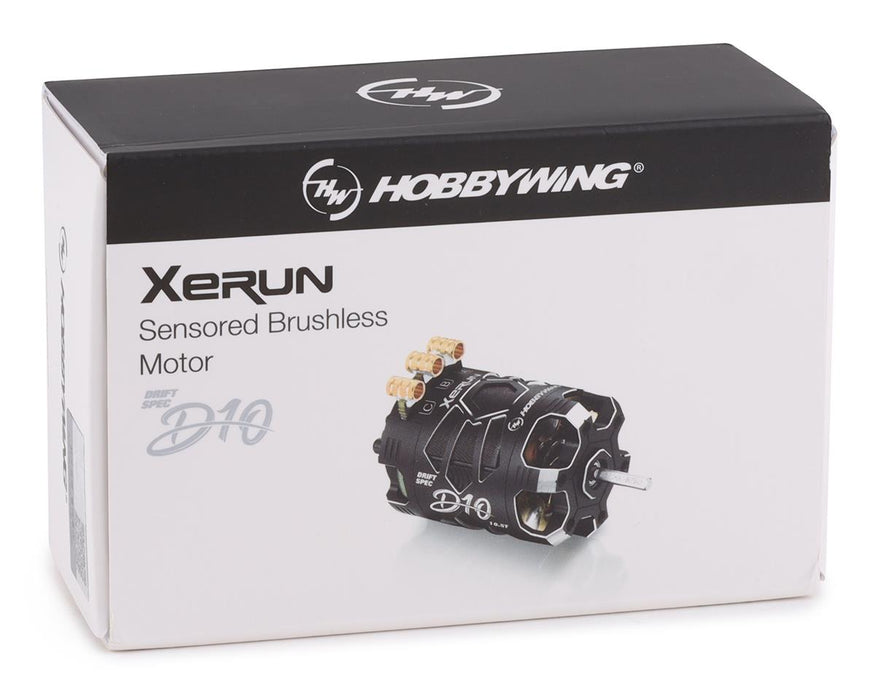 Hobbywing Xerun D10 Drift Brushless Motor (10.5T) (Black)