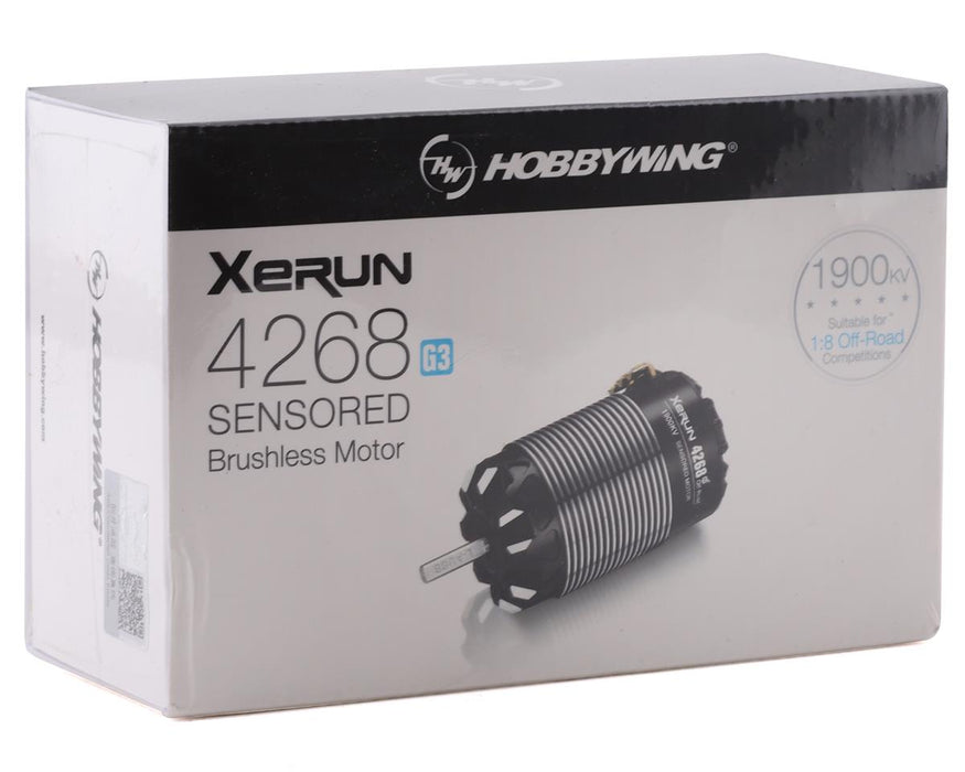 Hobbywing Xerun 4268SD G3 1/8 Sensored Brushless Motor 1900Kv