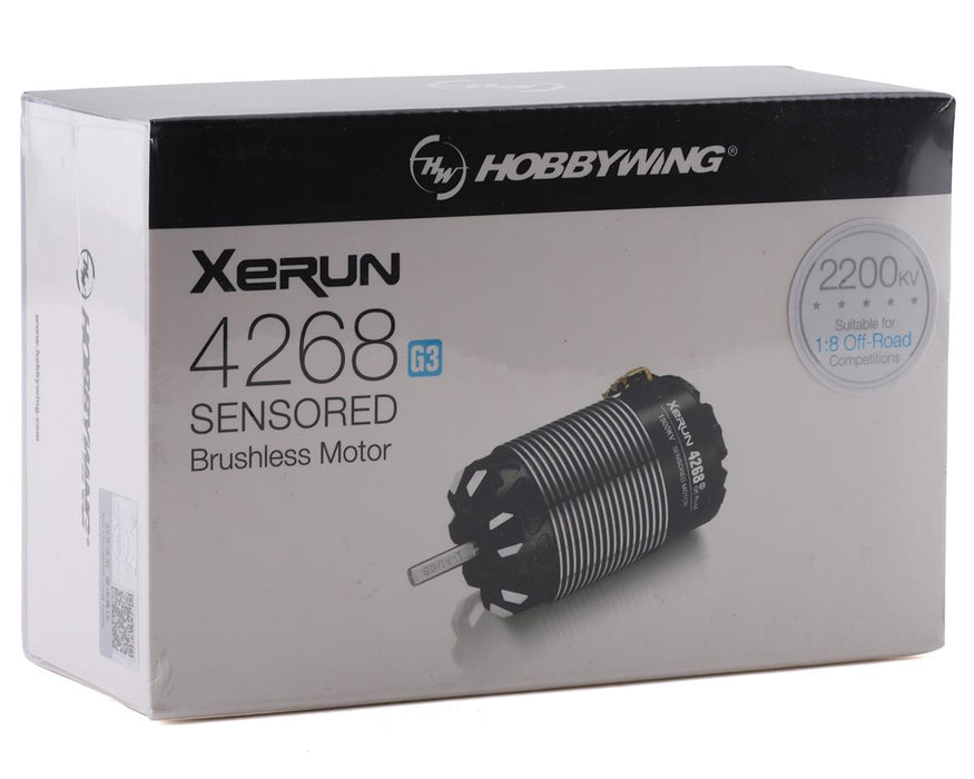 Hobbywing Xerun 4268SD G3 1/8 Sensored Brushless Motor 2200Kv