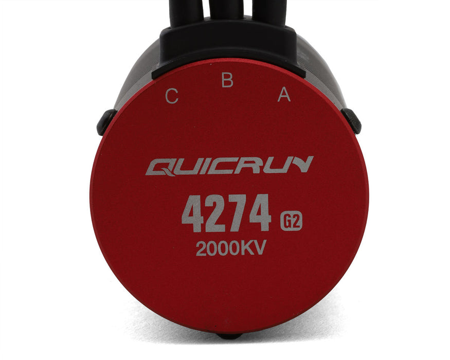 Hobbywing QuicRun 4274SL G2 2000kV Sensorless Brushless Motor