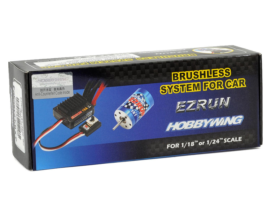 Hobbywing EzRun 18A SL, 1/18 Sensorless Brushless ESC