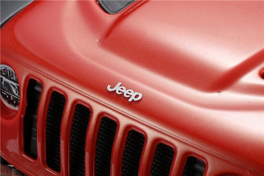 Jeep Metaal Sticker 3D Logo Onderdeel DC 
