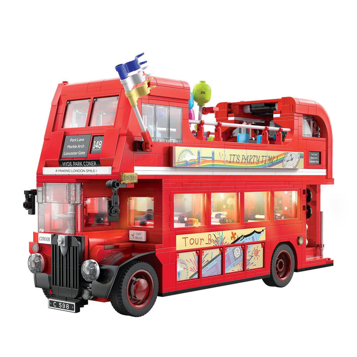 London Double Deck Bus Model (1770 stukken) Bouwset CaDA 