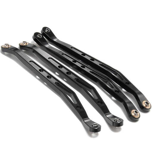 Lower/upper Link Rod Sets for Axial Wraith (Aluminium) Onderdeel Yeahrun Black Upper 