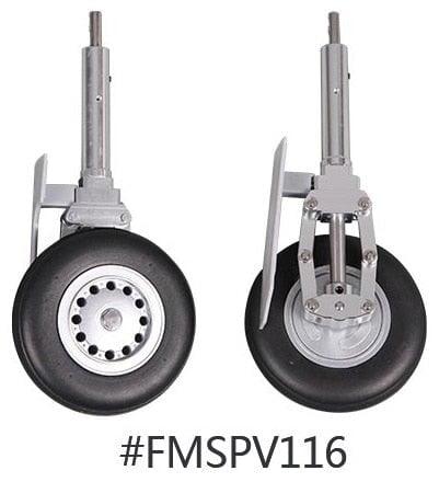 Main Landing Gear for FMS A10 70mm FMSPV116 (Metaal) Onderdeel FMS 