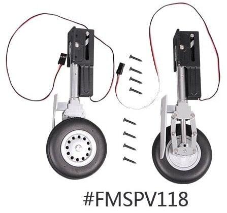 Main Landing Gear Set for FMS A10 70mm FMSPV117 Onderdeel FMS 