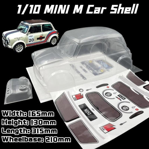 MINI Classic M Body Shell (210mm) Body Professional RC B 