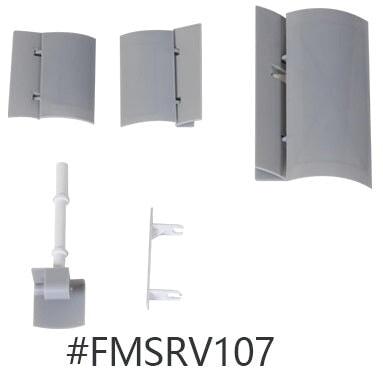 Nose Landing Gear Door for FMS F18 80mm FMSRV107 (Plastic) Onderdeel FMS 