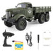 Q60 2.4G 6WD 1/16 Military Crawler Truck PNP - upgraderc