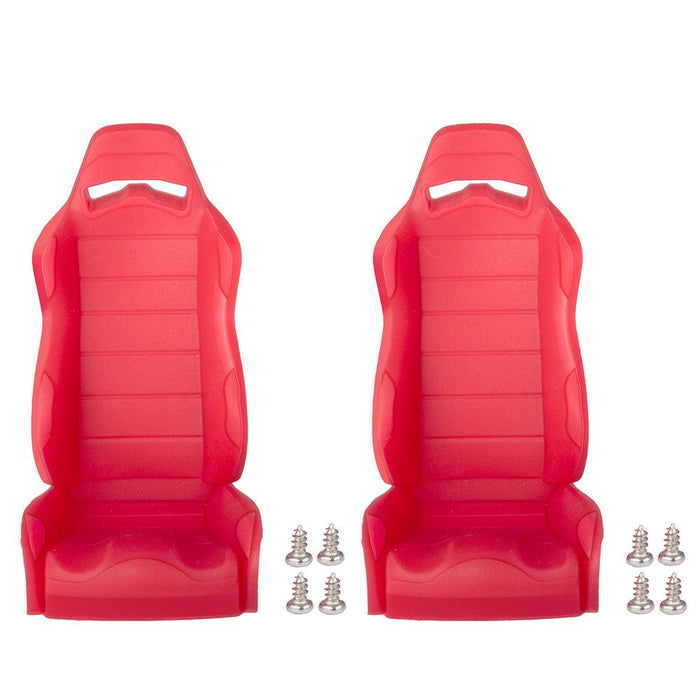 Racing Seat for Axial Wraith (Rubber) Onderdeel Yeahrun Red 2pcs 