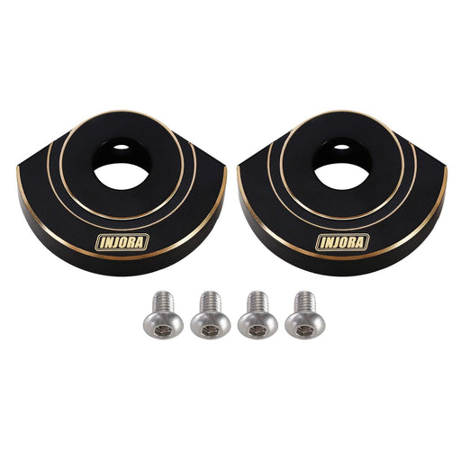 Rear Axle Tube Cap for Axial SCX10 PRO 1/10 (Messing) - upgraderc