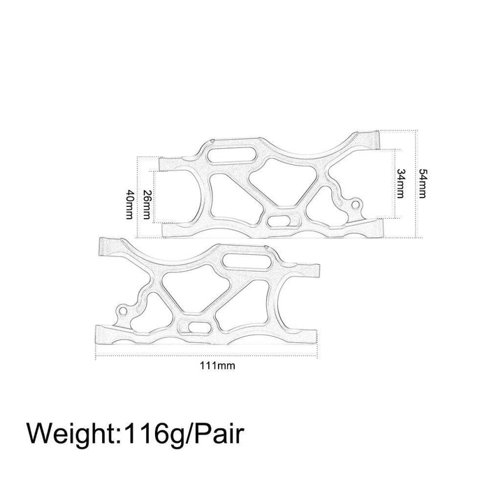 Rear Suspension Arms for Arrma 1/7 1/8 (Aluminium) AR330192 Onderdeel New Enron 