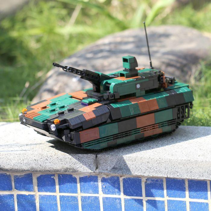 Schutzenpanzer Tank Model Building Blocks (1238 stukken) - upgraderc