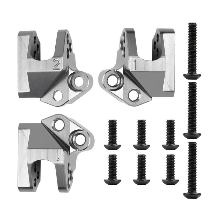 SCX10 III Upper center link mounts (Aluminium) #AXI231009 Onderdeel Injora SCX10 III Grey 