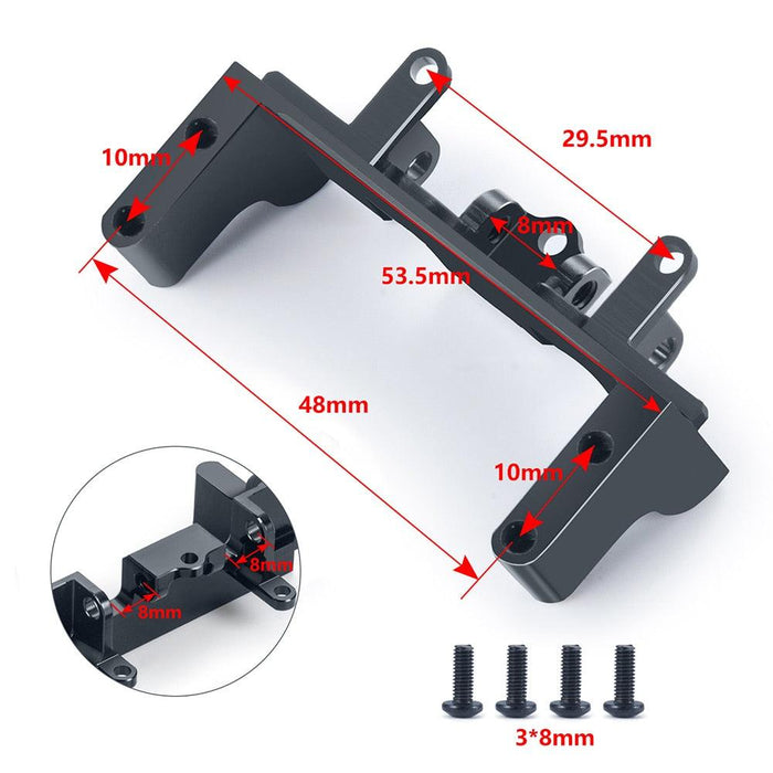 Servo Mount Base for Axial Capra UTB18 1/18 (Metaal) - upgraderc