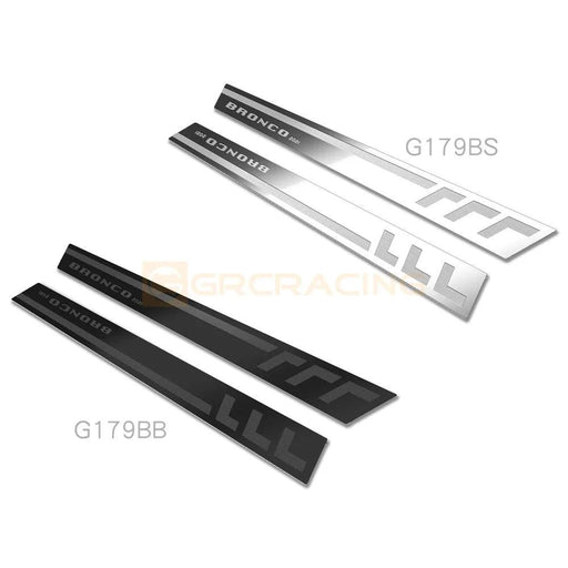Side Door Protective Plate for Traxxas TRX4M Bronco 1/18 (Metaal) G179BS/G179BB - upgraderc