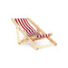 Simulation Beach Chair for 1/10 Simulation Onderdeel RCATM Red 