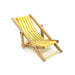 Simulation Beach Chair for 1/10 Simulation Onderdeel RCATM yellow 