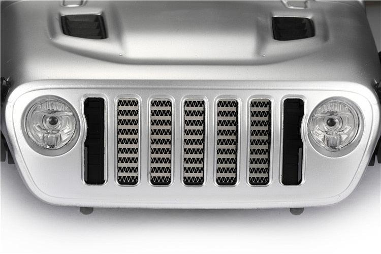 Simulation Radiator Grille Mesh for Axial SCX10 III JEEP (Metaal) - upgraderc