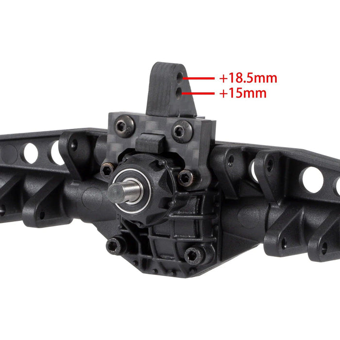 Single/Dual Rear Upper Link Riser for Axial Capra UTB18 F9 1/10 (Koolstofvezel) - upgraderc