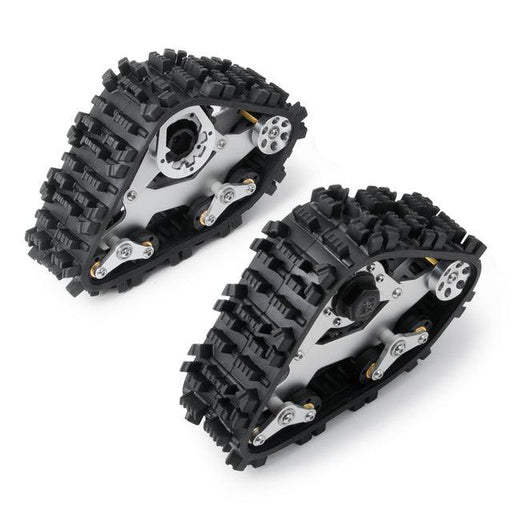 Snow Tires Sandmobile Conversion for Axial SCX10 (Aluminium, Rubber) Band en/of Velg Yeahrun A-2PCS 