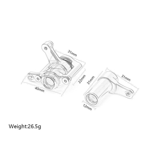 Steering Assembly Bellcrank for Axial Yeti 1/8 (Aluminium) AX31022 Onderdeel New Enron 