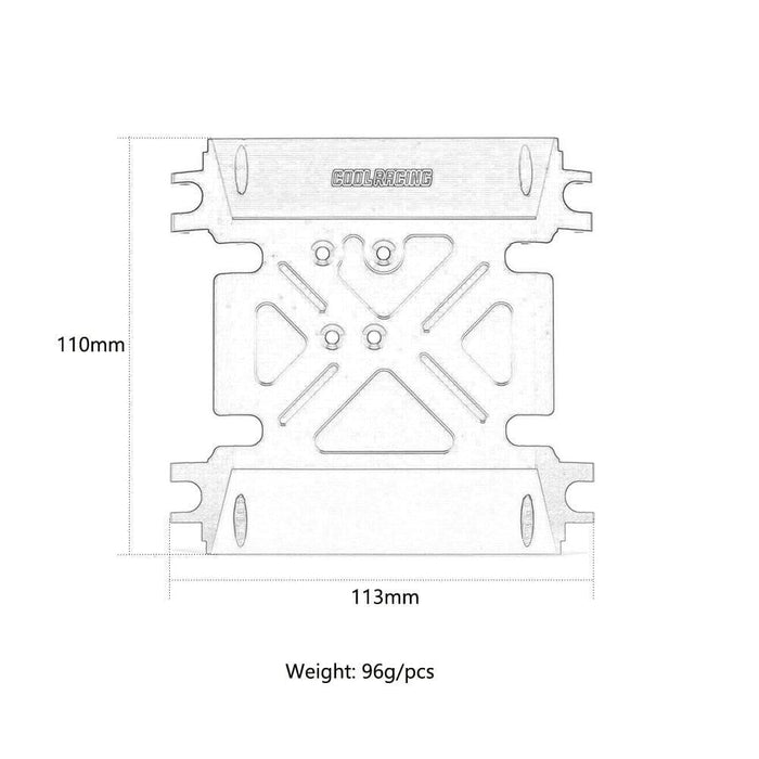 Steering Link & Tube Frame for Axial 1/10 (Aluminium) AX80079 AX80083 Onderdeel New Enron 