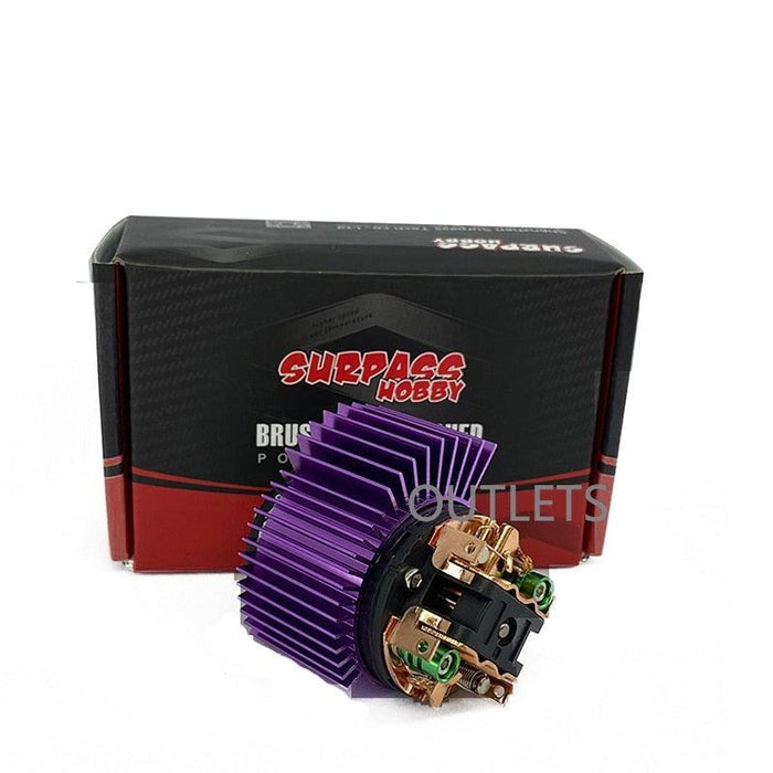 Superpass F540 Brushed waterproof 13T 17T 23T 80T 21T 27T 35T 45T 55T Motor 1/10 Motor Surpass Hobby 13T HS cover 