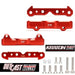 Suspension Hanger Lower Arm Mount Set for Arrma Kraton Outcast 8S 1/5 (Aluminium) ARA330555 ARA330588 - upgraderc