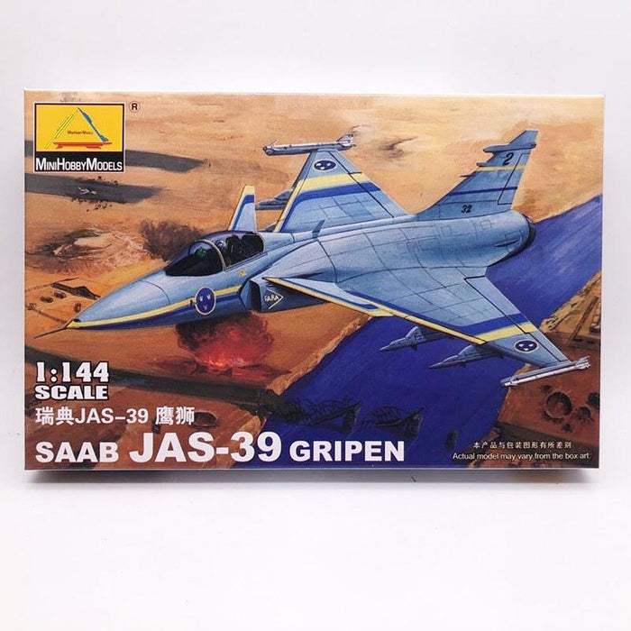 Sweden AJS-39 1/144 Military Fighter Model (Plastic) Bouwset MiniHobbyModels 