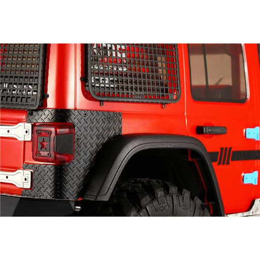 Tail Light Part Anti-skid Plate Set for Axial SCX10 III Wrangler (RVS) - upgraderc