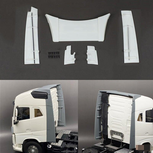 Tail Spoiler Upgrade for Tamiya Truck 1/14 Onderdeel RCATM 