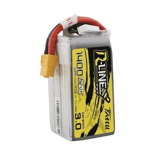 Tattu R-Line V3 1400mAh 6S 120C LiPo Battery (XT60) - upgraderc