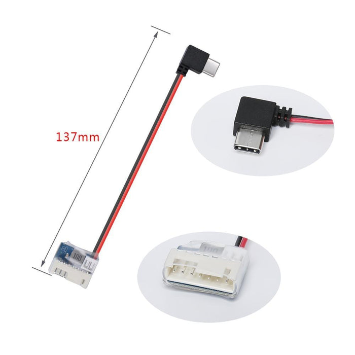 Type C to 5V Charging Cable for GoPro Hero 6~10 - upgraderc