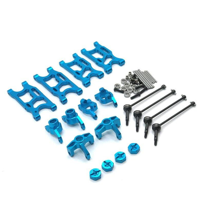 Upgrade Parts Kit for WLtoys 1/12, 1/14 (Metaal) Onderdeel upgraderc Blue 