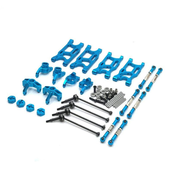 Upgrade Parts Kit for WLtoys 1/12, 1/14 (Metaal) Onderdeel upgraderc Blue 