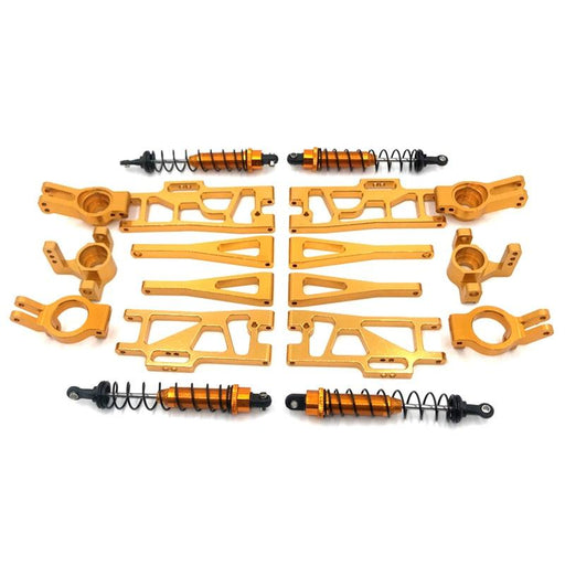 Upgrade Parts Kit for WLtoys 1/12 (Metaal) Onderdeel upgraderc Gold 
