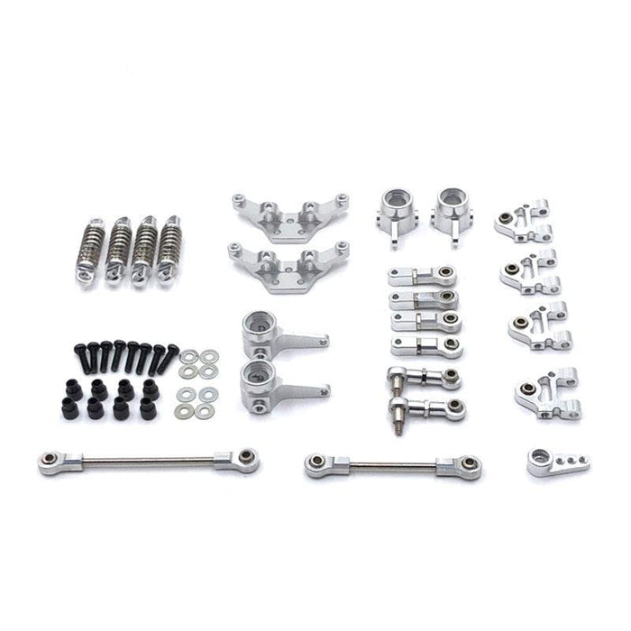 Upgrade Parts Kit for WLtoys 1/28 (Metaal) Onderdeel upgraderc Silver 