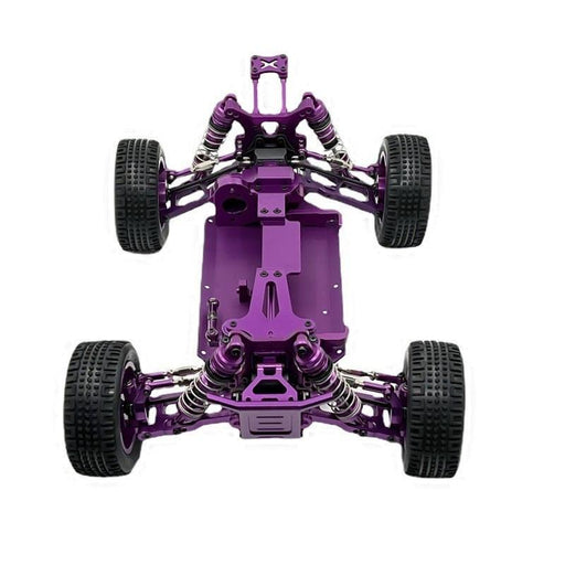 Upgraded Frame /w Parts Kit for WLtoys 1/14 (Metaal) Onderdeel upgraderc Purple 