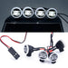 White Led Roof Light Set for Axial SCX24 Onderdeel Yeahrun 