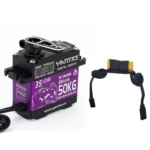 YANTRS B50MGX-3S High Torque 50KG 3S 12.6V Digital Servo - upgraderc