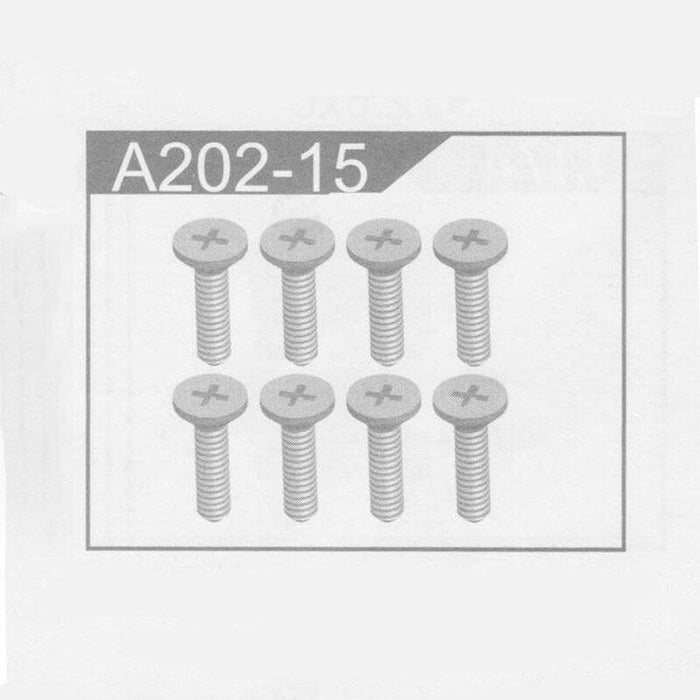 2*8 Screw Set for WLtoys 12429 1/12 (A202-15) - upgraderc